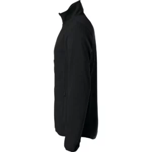 Chaqueta polar CLIQUE BASIC MICRO FLEECE JACKET 023914, Negro, lateral izquierdo