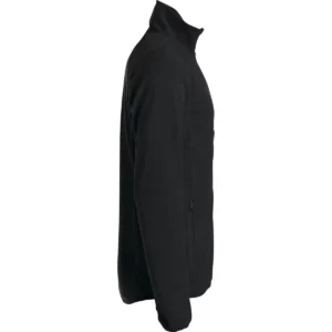 Chaqueta polar CLIQUE BASIC MICRO FLEECE JACKET 023914, Negro, lateral derecho