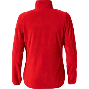 Chaqueta polar Clique Basic Micro Fleece Women 023915, Rojo, vista posterior