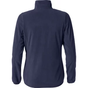 Chaqueta polar Clique Basic Micro Fleece Women 023915, Azul marino oscuro, vista posterior