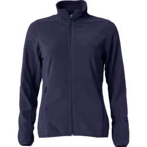 Chaqueta polar Clique Basic Micro Fleece Women 023915, Azul marino oscuro, vista frontal