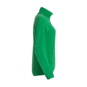 Chaqueta polar Clique Basic Micro Fleece Women 023915, Verde manzana, lateral derecho