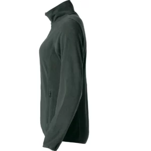 Chaqueta polar Clique Basic Micro Fleece Women 023915, Pistol, lateral izquierdo