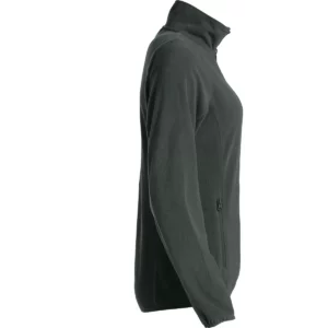 Chaqueta polar Clique Basic Micro Fleece Women 023915, Pistol, lateral derecho