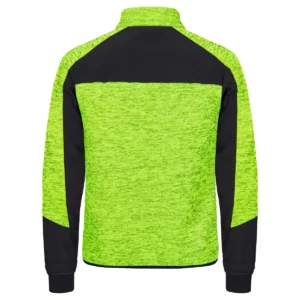 Chaqueta polar hombre CLIQUE HAINES 023946, Visib yellow, vista posterior