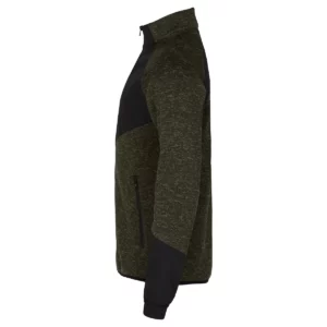 Chaqueta polar hombre CLIQUE HAINES 023946, Fog green, lateral izquierdo