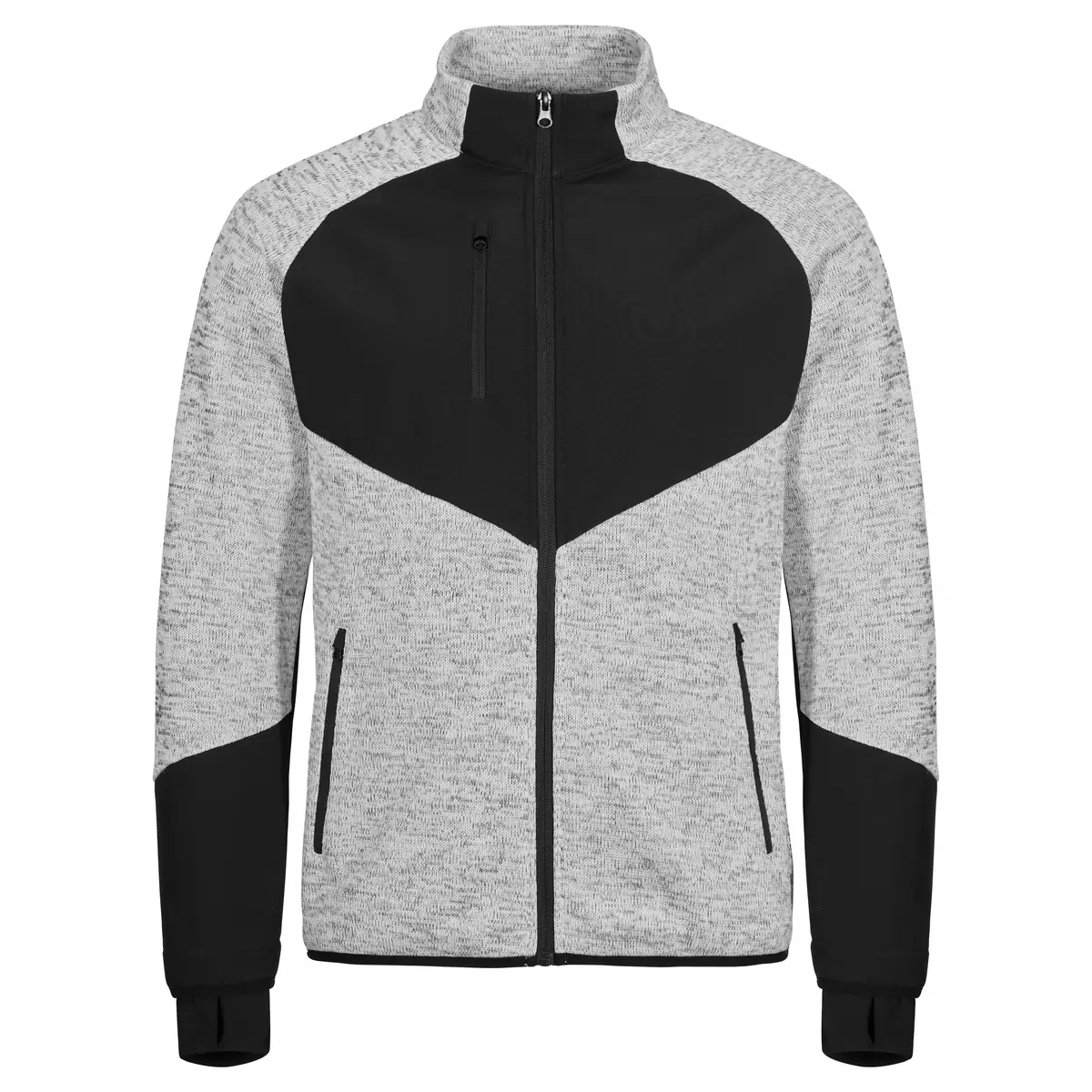 Chaqueta polar hombre CLIQUE HAINES 023946 12 Chaqueta polar hombre CLIQUE HAINES 023946, Ash, vista frontal