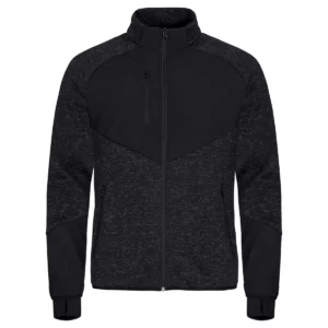 Chaqueta polar hombre CLIQUE HAINES 023946, Black, vista frontal