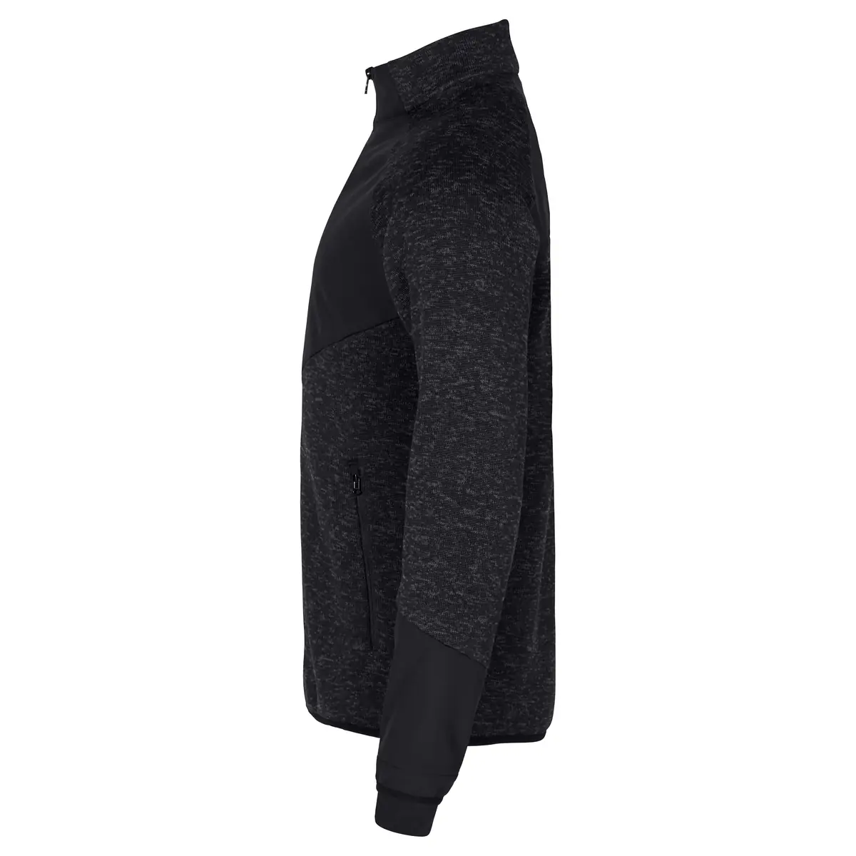 Chaqueta polar hombre CLIQUE HAINES 023946 18 Chaqueta polar hombre CLIQUE HAINES 023946, Black, lateral izquierdo