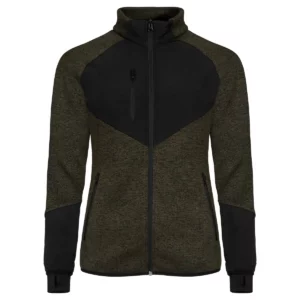 Chaqueta polar mujer CLIQUE HAINES WOMEN 023947, Fog green, vista frontal