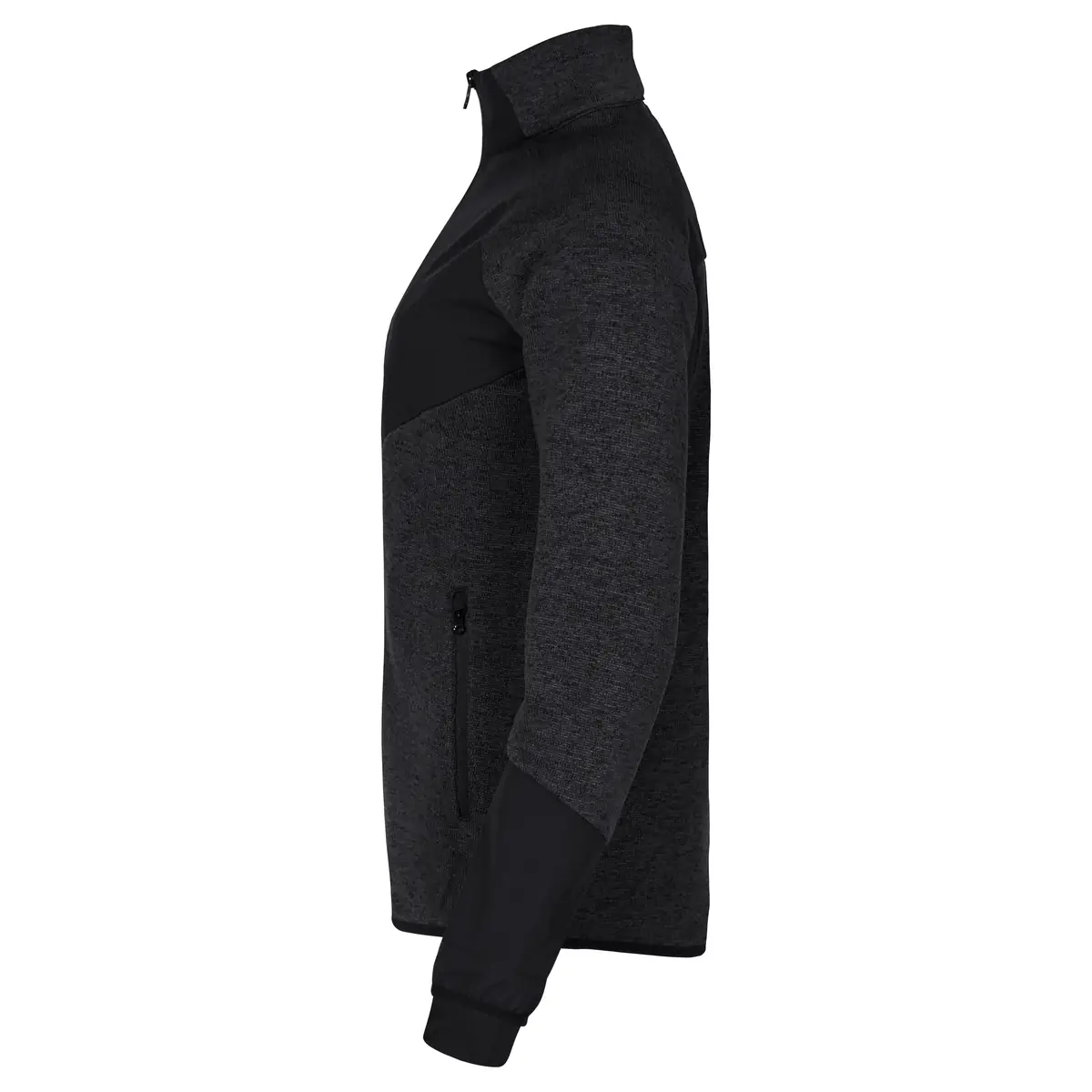 Chaqueta polar mujer CLIQUE HAINES WOMEN 023947 17 Chaqueta polar mujer CLIQUE HAINES WOMEN 023947, Black, lateral izquierdo