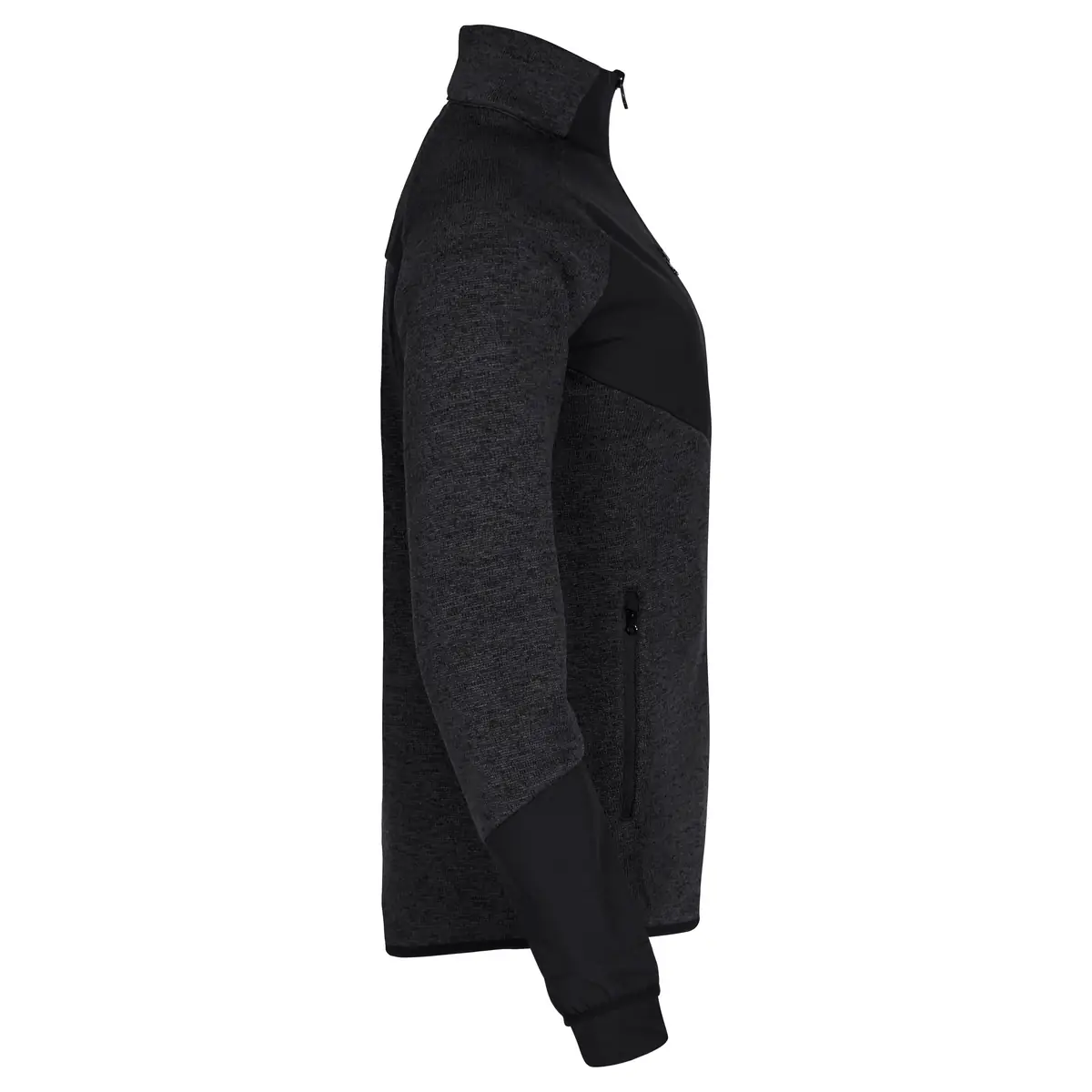Chaqueta polar mujer CLIQUE HAINES WOMEN 023947 18 Chaqueta polar mujer CLIQUE HAINES WOMEN 023947, Black, lateral derecho
