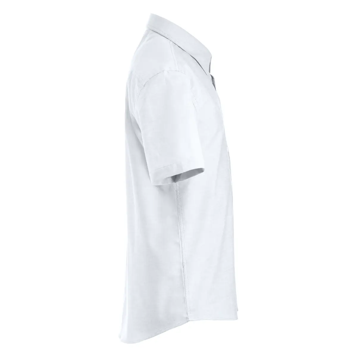 Camisa de manga corta CLIQUE CAMBRIDGE 027310 5 Camisa de manga corta Clique Cambridge 027310, Blanco, lateral derecho