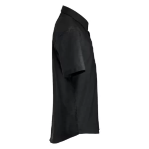 Camisa de manga corta Clique Cambridge 027310, Negro, lateral derecho