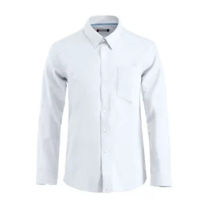 Camisa de hombre Clique Oxford 027311, Blanco, vista frontal