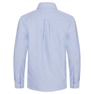 Camisa de hombre Clique Oxford 027311, Azul real, vista posterior