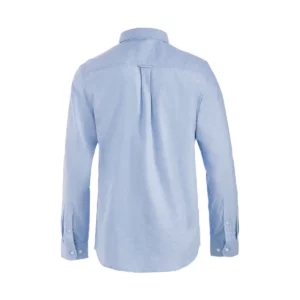 Camisa de hombre Clique Oxford 027311, Azul real, vista posterior adicional