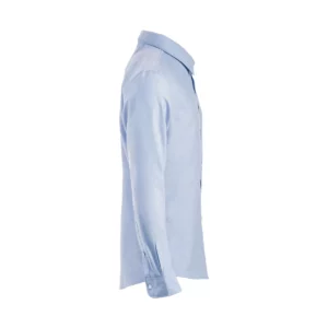 Camisa de hombre Clique Oxford 027311, Azul real, lateral derecho adicional