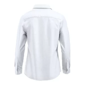 Camisa de mujer Clique Garland 027321, Blanco, vista posterior