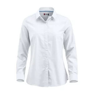 Camisa de mujer Clique Garland 027321, Blanco, vista frontal