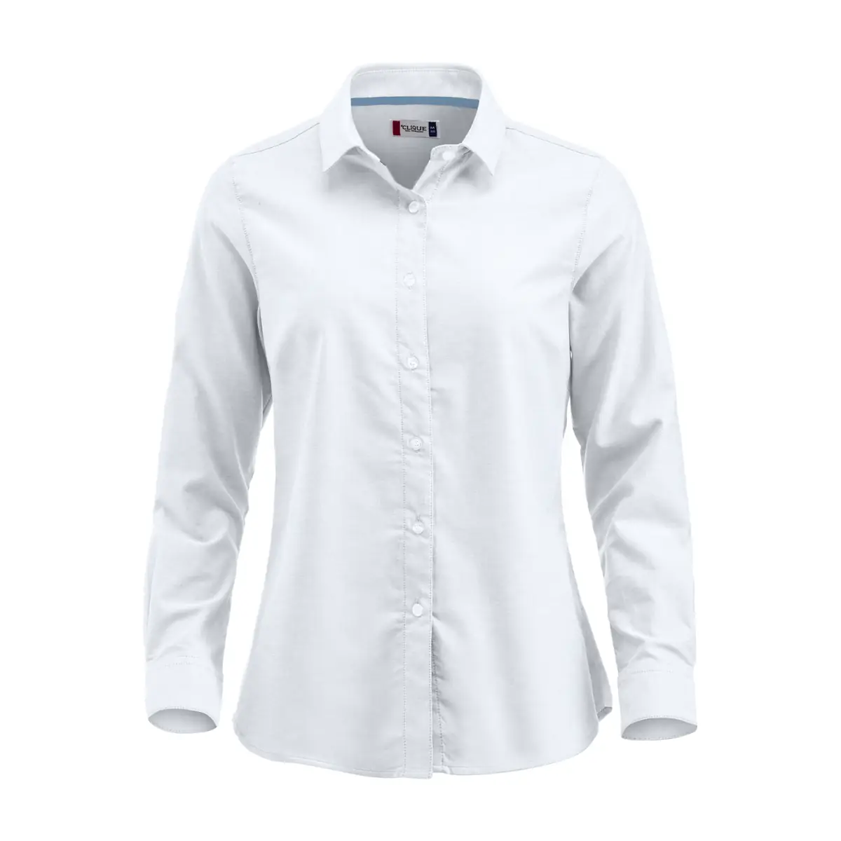 Camisa de mujer CLIQUE GARLAND 027321 3 Camisa de mujer Clique Garland 027321, Blanco, vista frontal