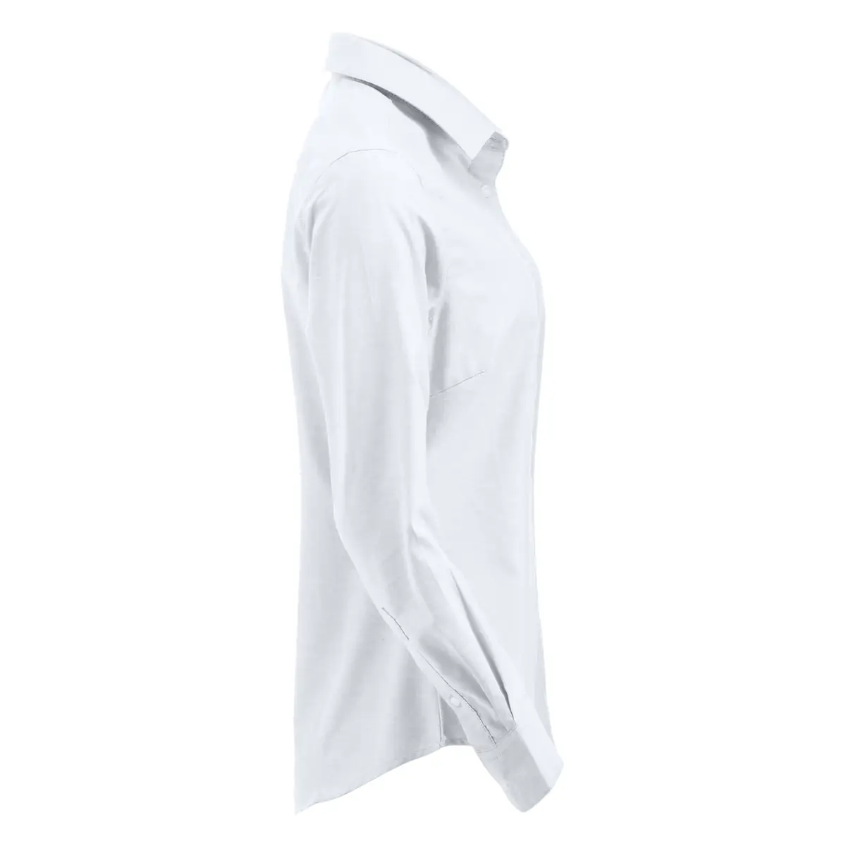Camisa de mujer CLIQUE GARLAND 027321 5 Camisa de mujer Clique Garland 027321, Blanco, lateral derecho