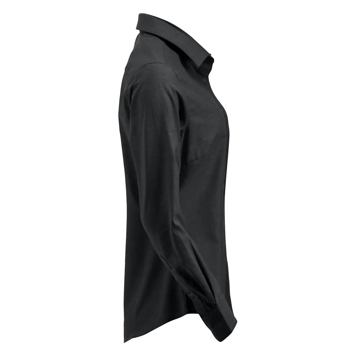 Camisa de mujer CLIQUE GARLAND 027321 13 Camisa de mujer Clique Garland 027321, Negro, lateral derecho