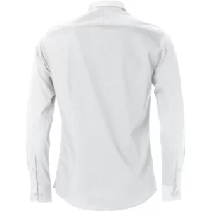 Camisa hombre CLIQUE CLARK 027950, Blanco, vista posterior