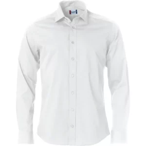 Camisa hombre CLIQUE CLARK 027950, Blanco, vista frontal