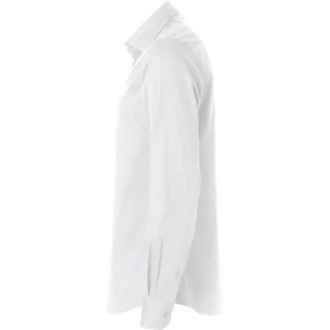 Camisa hombre CLIQUE CLARK 027950, Blanco, lateral izquierdo