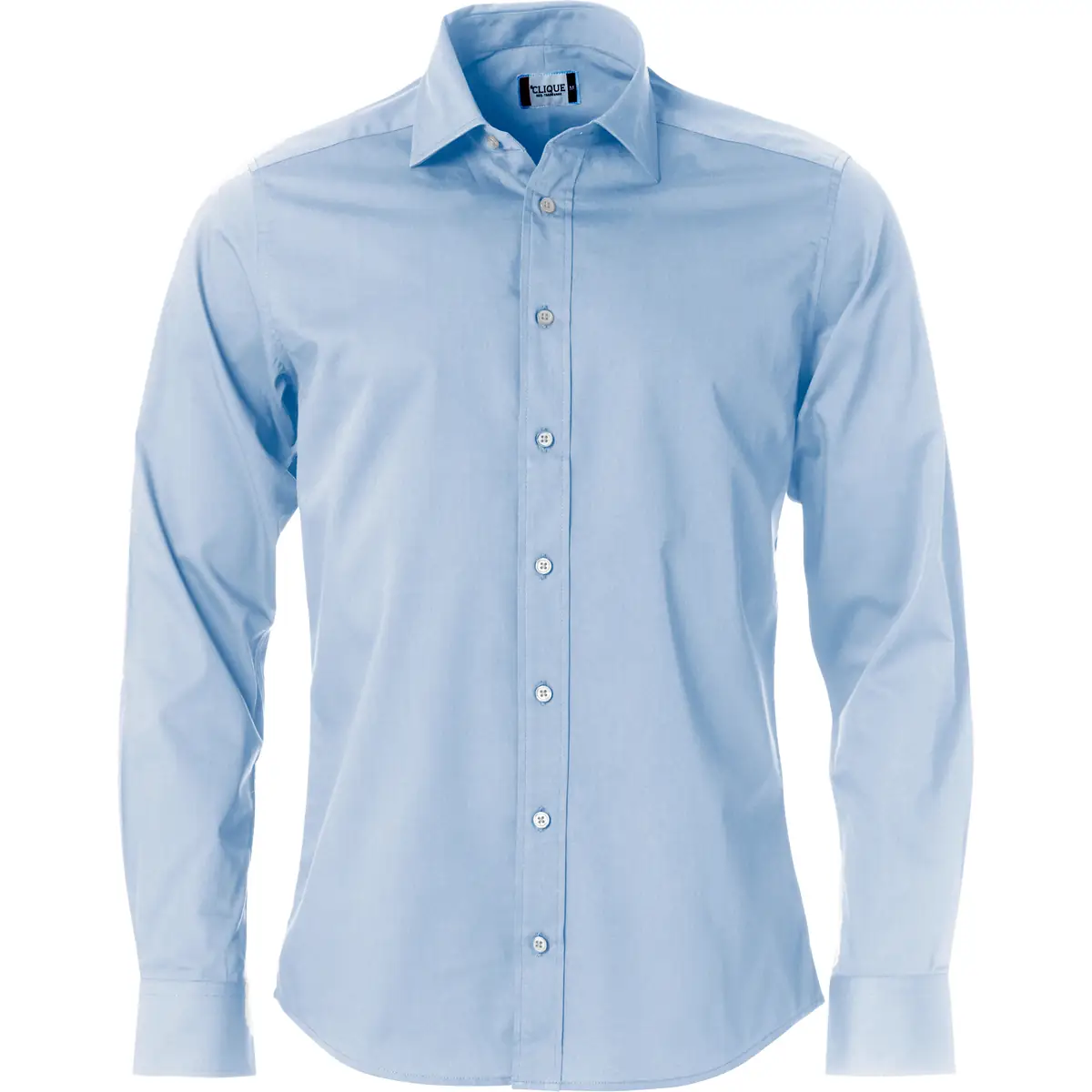 Camisa hombre CLIQUE CLARK 027950 5 Camisa hombre CLIQUE CLARK 027950, Azul claro, vista frontal