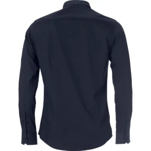 Camisa hombre CLIQUE CLARK 027950, Marino oscuro, vista posterior