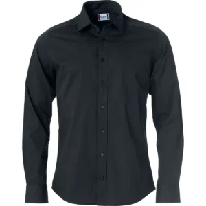 Camisa hombre CLIQUE CLARK 027950, Negro, vista frontal
