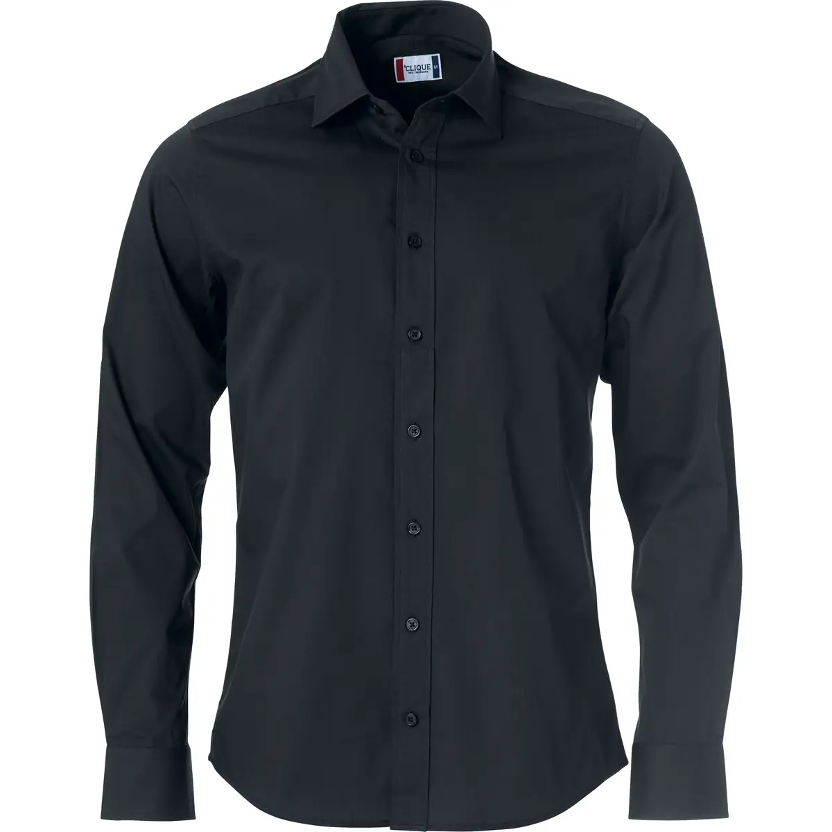 Camisa hombre CLIQUE CLARK 027950 14 Camisa hombre CLIQUE CLARK 027950, Negro, vista frontal