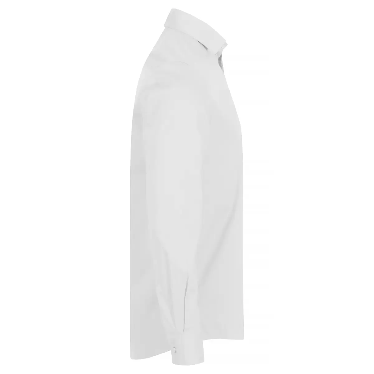 Camisa hombre CLIQUE STRETCH SHIRT L/S 027960 6 Camisa hombre CLIQUE STRETCH SHIRT L/S 027960, White, lateral derecho