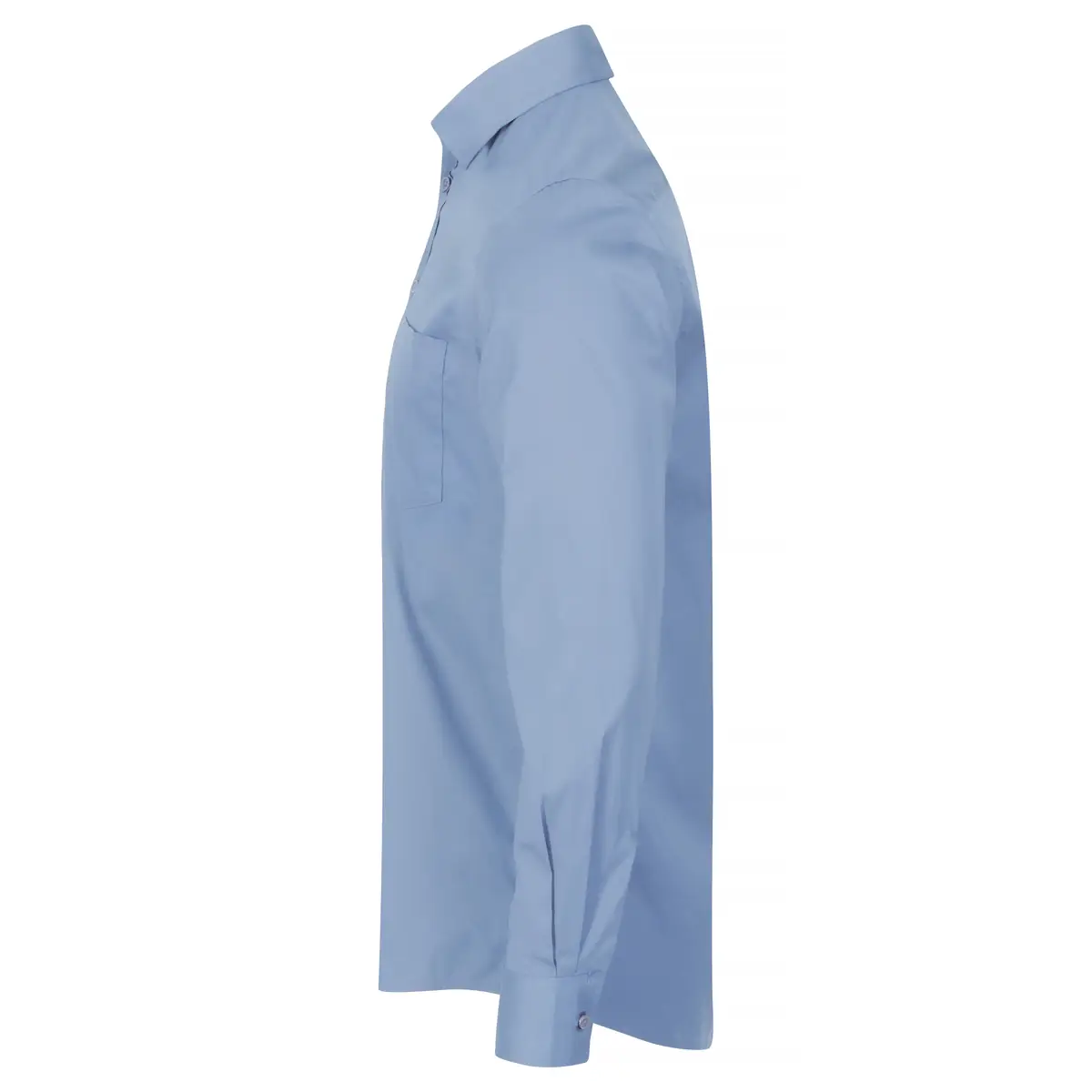 Camisa hombre CLIQUE STRETCH SHIRT L/S 027960 9 Camisa hombre CLIQUE STRETCH SHIRT L/S 027960, Light blue, lateral izquierdo