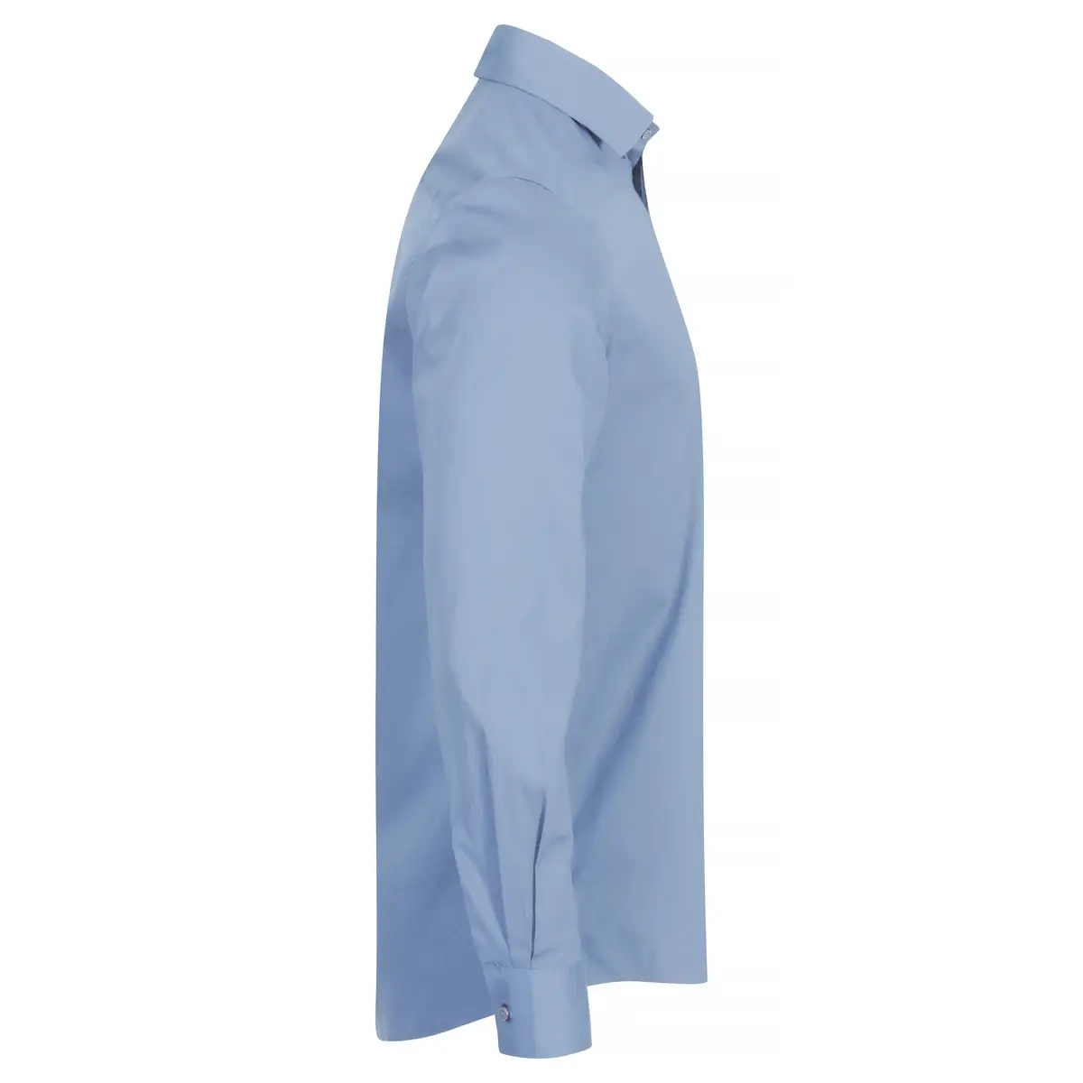 Camisa hombre CLIQUE STRETCH SHIRT L/S 027960 10 Camisa hombre CLIQUE STRETCH SHIRT L/S 027960, Light blue, lateral derecho