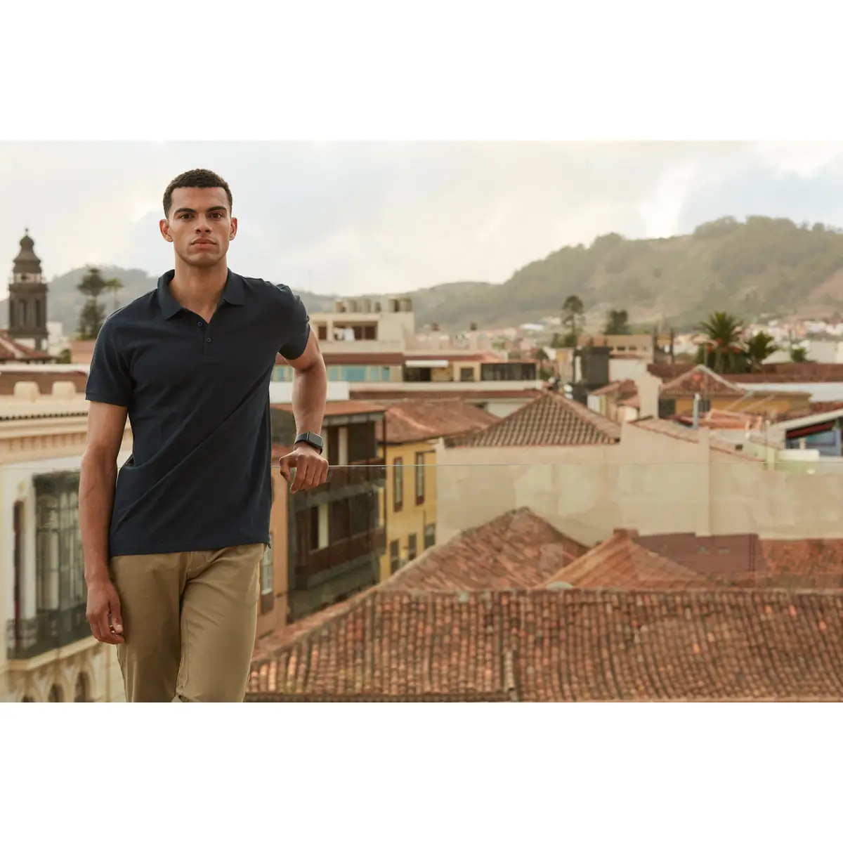 Polo hombre CLIQUE HEAVY PREMIUM POLO 028260 1 Polo hombre CLIQUE HEAVY PREMIUM POLO 028260, con modelo