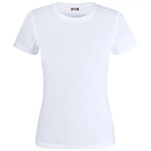 Camiseta de mujer Clique Neon-T Women 029346, blanco, vista frontal