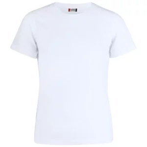 Camiseta infantil Clique Neon-T Junior 029347, blanco, vista frontal