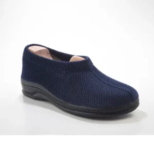 Codeor Confortina Unisex azul, vista de tres cuartos