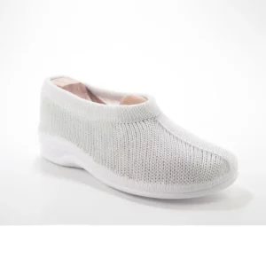 Codeor Confortina Unisex blanco, vista de tres cuartos
