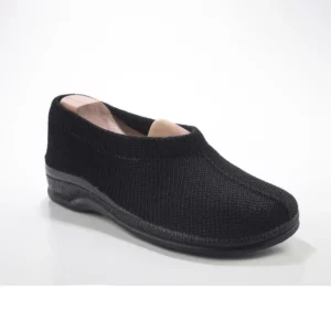 Codeor Confortina Unisex negro, vista de tres cuartos