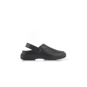 Codeor Nizza Liso negro, vista lateral
