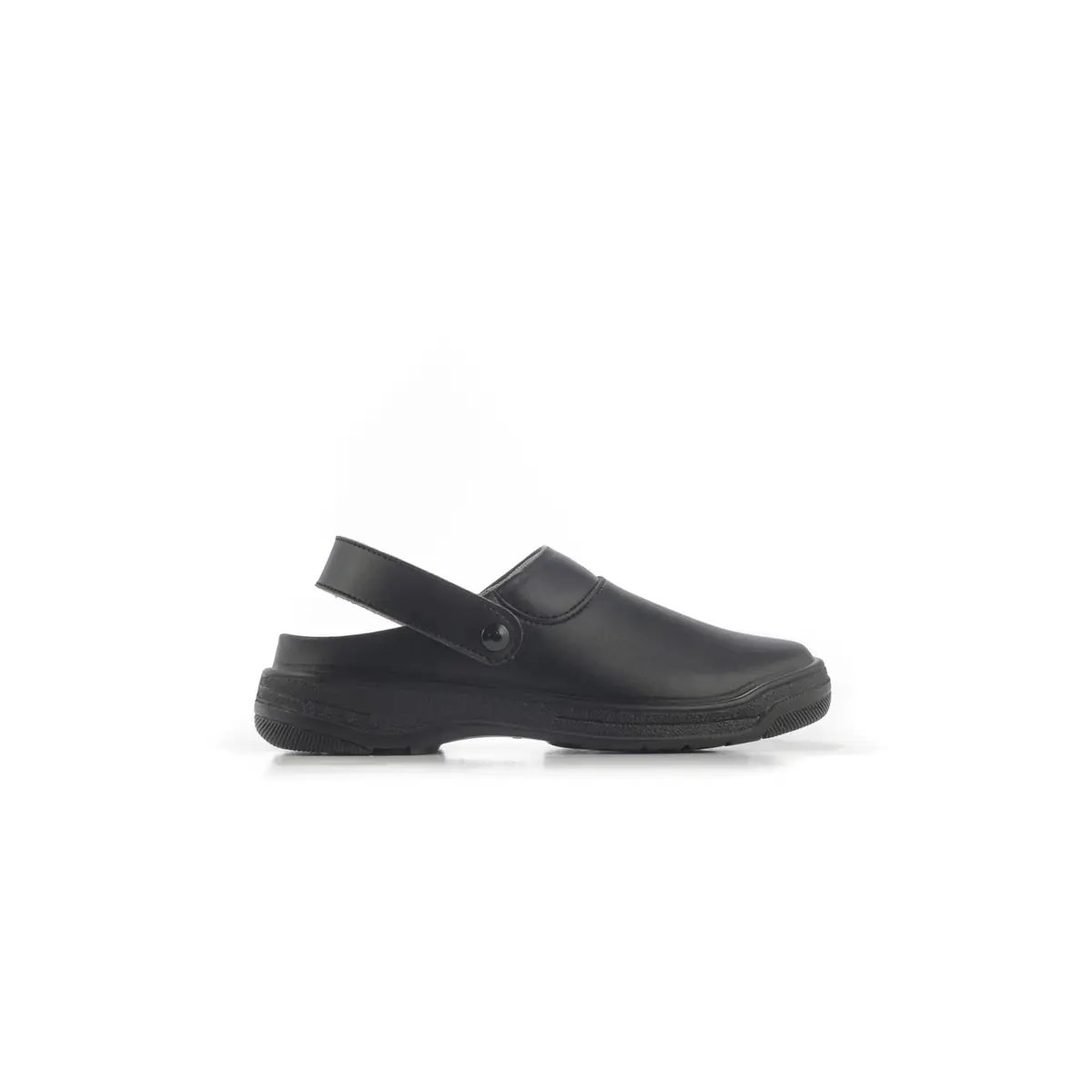 Zueco de trabajo Codeor Nizza Liso 2 Codeor Nizza Liso negro, vista lateral