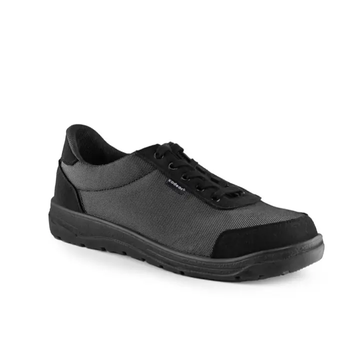 Zapatilla de seguridad Codeor Black S3L 1 Codeor Black S3 gris/negro, vista de tres cuartos