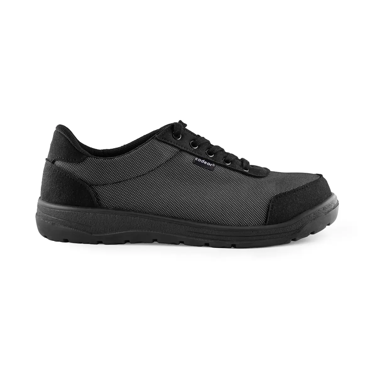 Zapatilla de seguridad Codeor Black S3L 2 Codeor Black S3 gris/negro, vista lateral