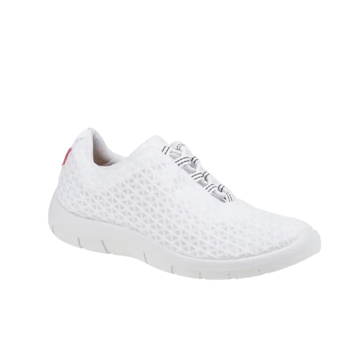 Zapatilla de trabajo Codeor Deportiv@ Light 2 Codeor Deportiv@ Light blanco, vista de tres cuartos