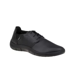 Codeor Golf negro, vista de tres cuartos