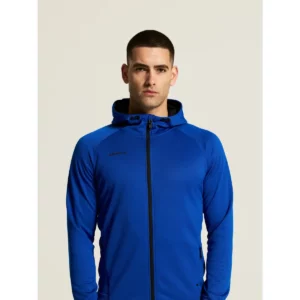 Chaqueta hombre CRAFT ADV UNIFY FZ HOOD 1909132, Club cobolt, con modelo, vista frontal
